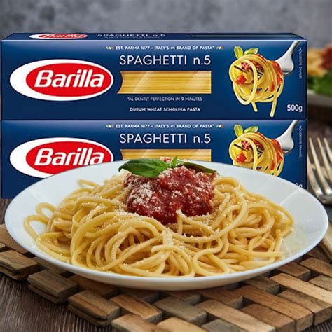 Mỳ Spaghetti Số 5 Barilla 500g Foodland