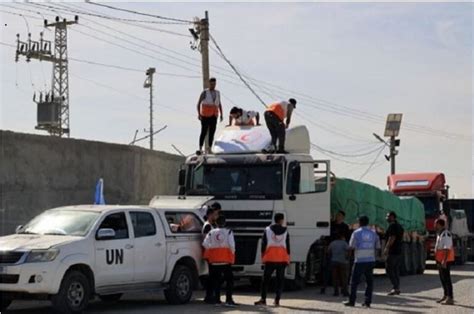 First of 20 aid trucks enter war-torn Gaza from Egypt - Chronicle.ng