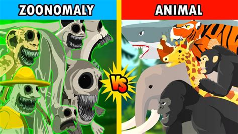 Zoonomaly vs Animals | Zoonomaly Animation - YouTube