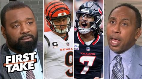 First Take What About Texans Stephen A Rips Canty Says Bengals