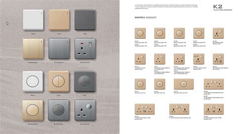 K P Series Double A Mf Switched Socket With Led Light Ring V Light