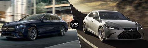 2022 Mercedes Benz E 350 Vs 2022 Lexus Es 350