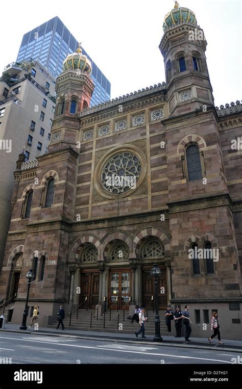 Central Synagogue, New York City, USA Stock Photo - Alamy