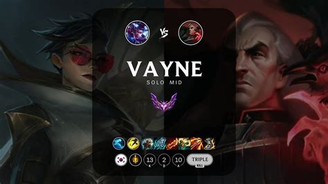 Vayne Mid Vs Swain Kr Master Patch Youtube