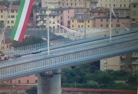 Oggi Un Grande Giorno Per L Italia Inaugurato Il Nuovo Ponte Di Genova