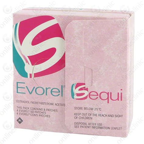 Buy Evorel Sequi Treatment Patches For Menopause OnlineClinic