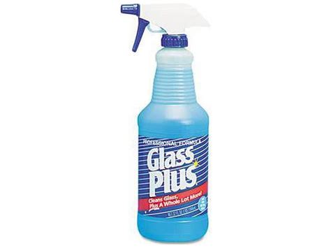 Glass Plus Glass Cleaner 32 Oz Blue 94378