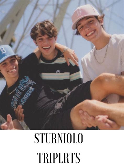 Sturniolo Triplets Sticker For Sale By CCKanStudio555 Redbubble