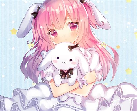 animal ears blush bunny bunny ears bunnygirl close kohaku muro lolita ...