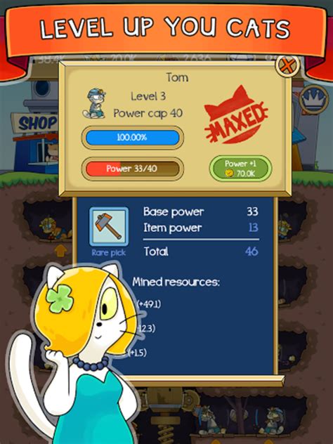 Dig it Idle Cat Miner Tycoon İndir Ücretsiz Oyun İndir ve Oyna