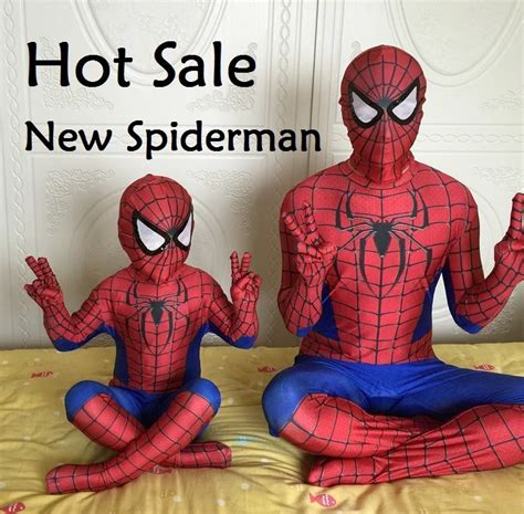 2018 Spiderman kostüm spiderman anzug kinder lycra spider man kinder