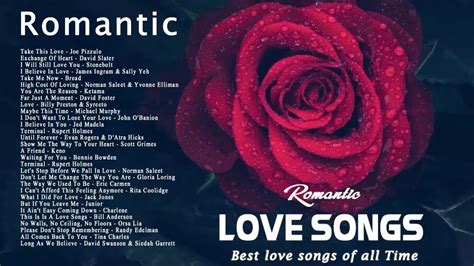 Melow Falling In Love Songs Collection 💕 Best Romantic Love Songs All Time Of 70s 80s 90s