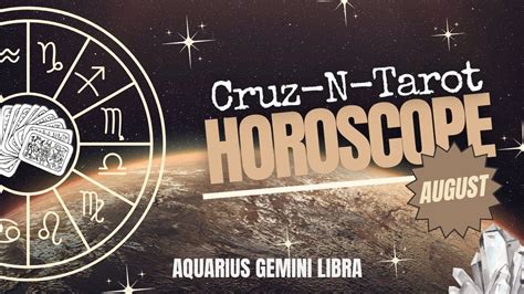 Aquarius Gemini Libra August Horoscope Youtube