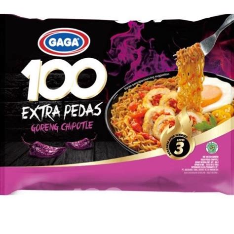 Jual Mie Goreng Extra Pedas Gaga Mie 100 Extra Pedas Goreng Chipotle