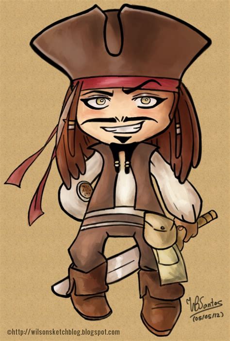 Cpt. Jack Sparrow cartoon