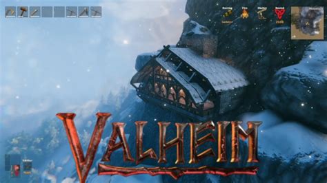 Valheim PC Tutorial How To Build A Base On A Mountain From Scratch How