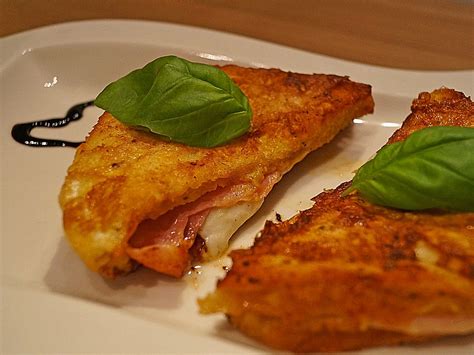 Schinken K Se Toast Aus Der Pfanne Omas Kochrezepte