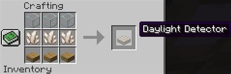 Daylight Detector In Minecraft