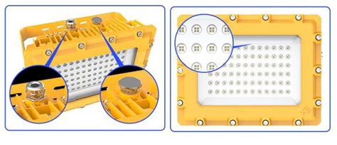 200W Explosion Proof LED EX ATEX Zone 1 Zone 2 Flood Light For ...