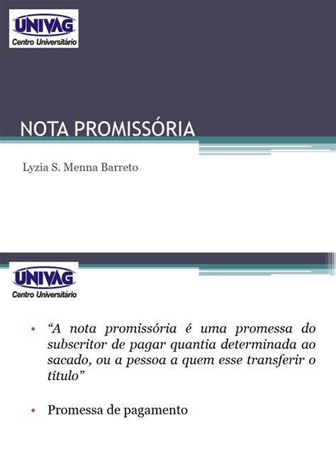 Analise As Afirmativas Abaixo Sobre A Nota Promissória - Guia Completo sobre Nota Promissória | PDF | Nota promissória