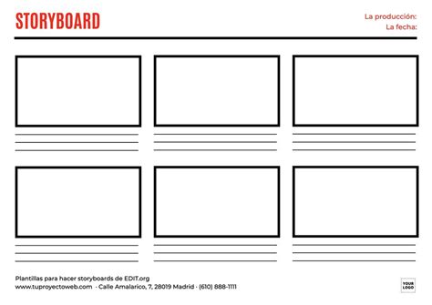 Plantillas De Storyboards Gratis Crea Guiones Gr Ficos Personalizados