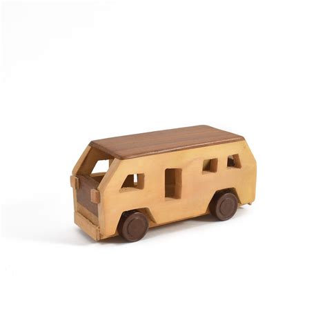 Handmade Wooden Bus Toy - Indic Brands