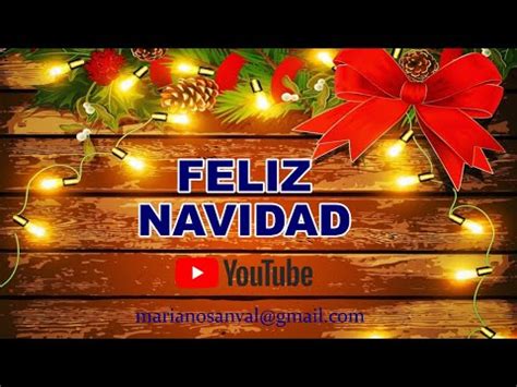 FELIZ NAVIDAD (VERSIÓN KARAOKE INSTRUMENTAL) - YouTube