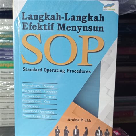 Jual Buku Langkah Langkah Efektif Menyusun SOP Jakarta Pusat LINK