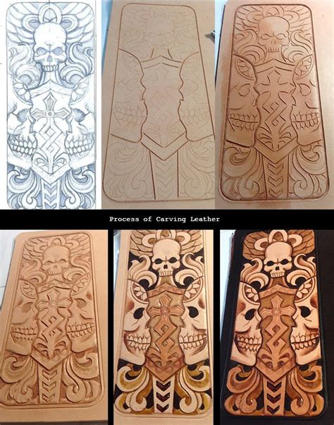 633 best Leather Cutting and Carving Patterns images on Pinterest ...