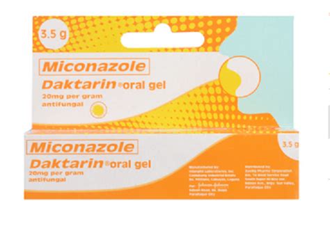 Daktarin 20mg G Oral Gel 10g 5g 3 5g Pc 100 Original Authentic