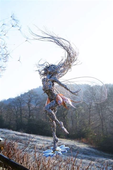 Fantasy Wire Sculptures By Robin Wight Musetouch Visual Arts Magazine