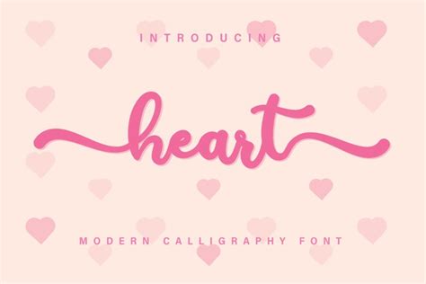 Best Fonts With Hearts For Love Designs Design Inspiration