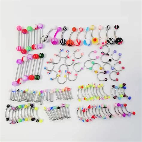 Piercing Kits For All Piercingsstainless Steel Piercing Kit 14g 16g Piecing Needles For Ear