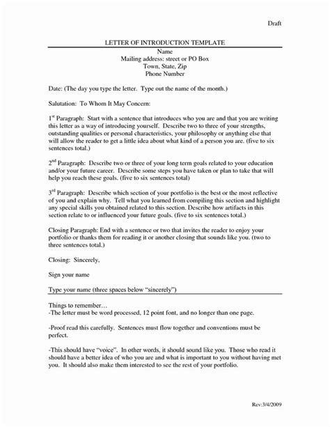 30 Self Introduction Letter Sample Example Document Template