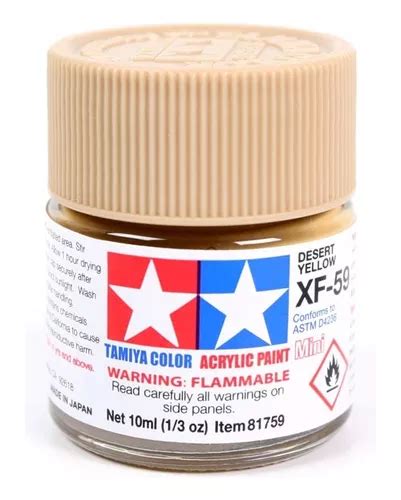 Pintura Tamiya Xf Desert Yellow Amarillo Desierto Ml Mercadolibre