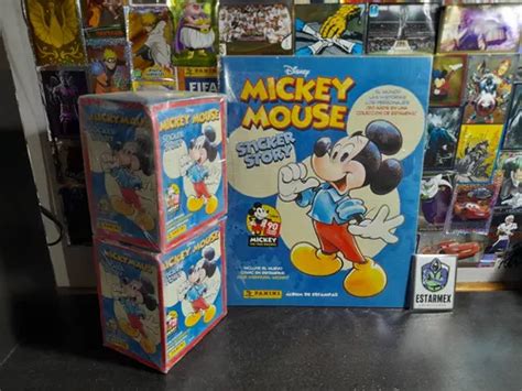 Álbum De Estampas Mickey Mouse 2 Cajas Panini Cuotas sin interés