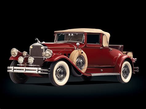 1930 Pierce Arrow Model A Convertible Coupe Retro Wallpapers Hd