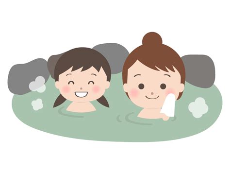 イラスト 温泉 ~ イラスト画像ギャラリー