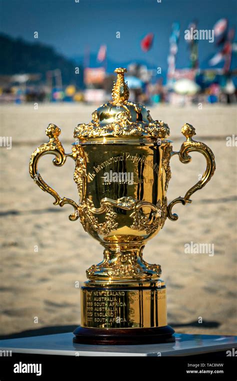 Rugby world cup trophy hi-res stock photography and images - Alamy