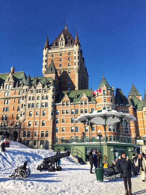 Fairmont Le Château Frontenac Christmas Fish Out Of Malbec