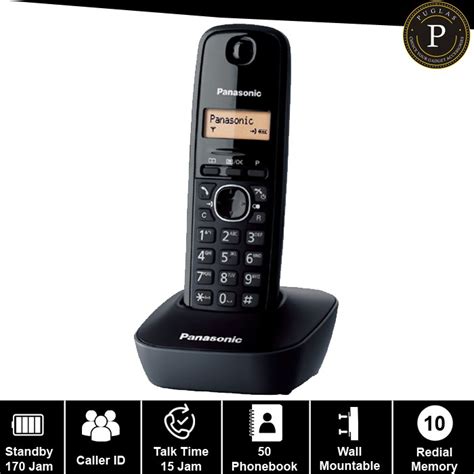 Jual Pesawat Telepon Wireless Panasonic KX TG1611 Telephone Cordless