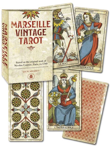 タロットカード MARSEILLE VINTAGE TAROT Prosperity Mana