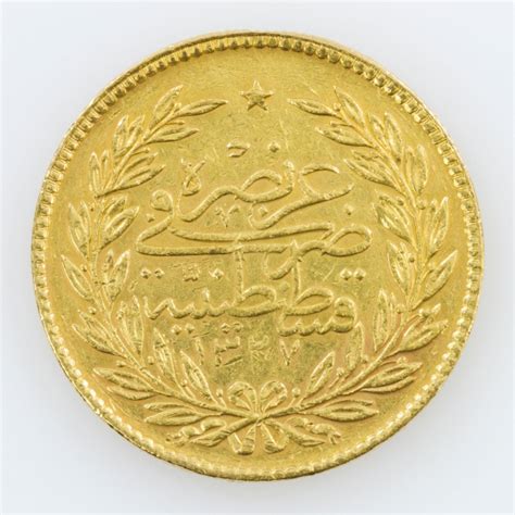 Ägypten Gold 500 Piaster 1917 1918 Muhammad V