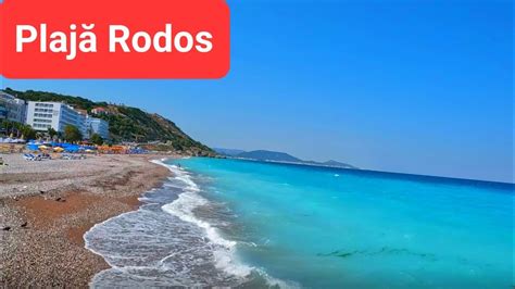 Plaja Rodos Grecia 🇬🇷 Youtube