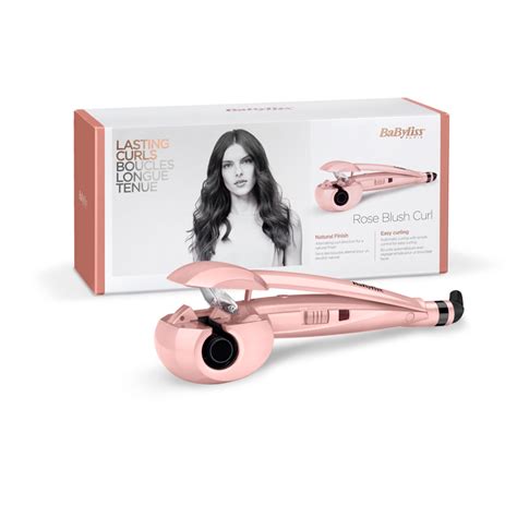 Rizador Autom Tico Rosa Rizadores De Pelo Babyliss