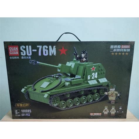 [READY STOCK] QUAN GUAN SU-76M WW2 BULIDING BLOCK TOY | Shopee Malaysia