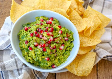 Pomegranate Guacamole {a K A The Best Guacamole That You Never Knew You Needed} Barefeet In