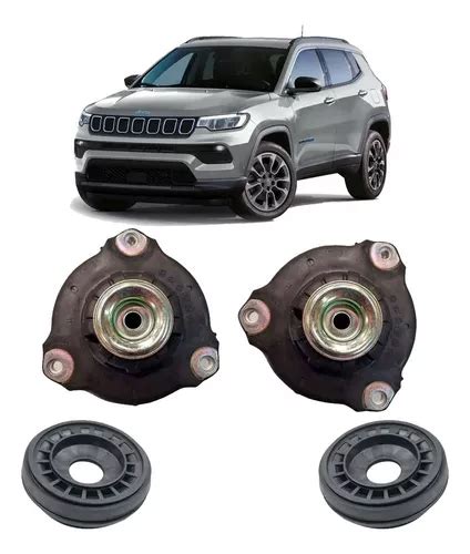 Par Coxim Amortecedor Diant Rolamento Jeep Compass