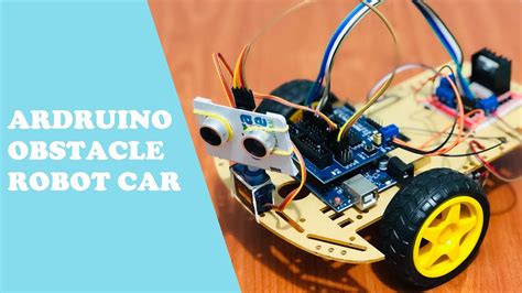 Arduino Robot Car Obstacle Avoiding Robot Car 2wd With Ultrasonic Sensor And L298n Module