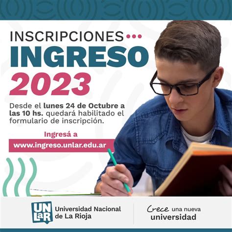 El Lunes Comienzan Las Inscripciones Para El Ciclo 2023 En La UNLaR